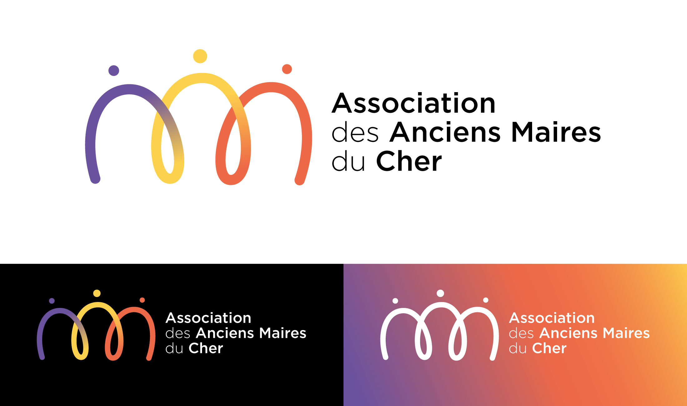 Logo Association des Anciens Maires du Cher