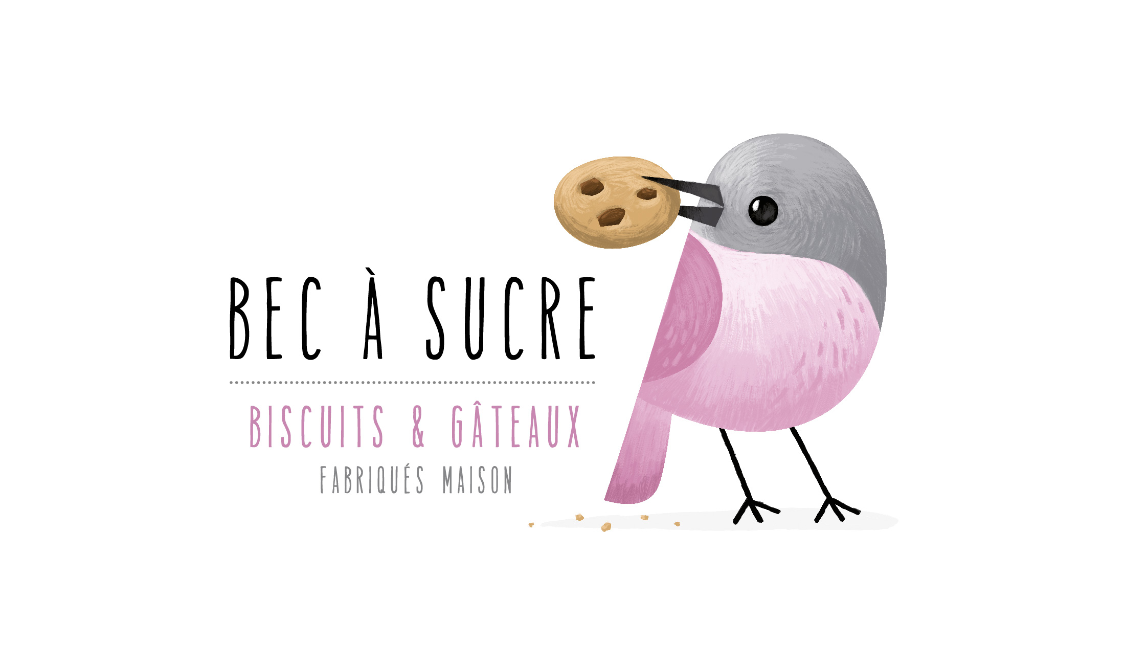 Logo Bec à sucre biscuiterie artisanale