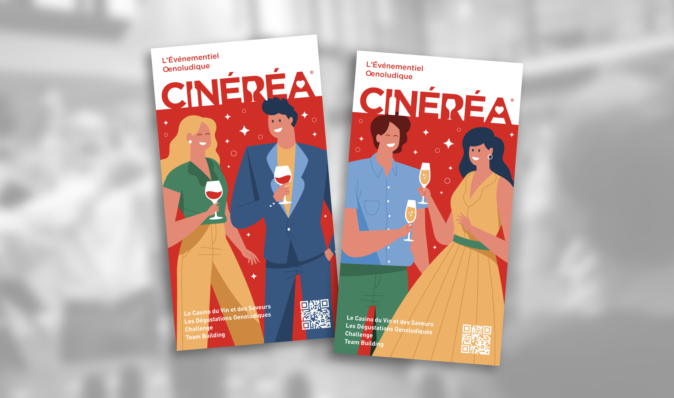 Flyer et illustration Cinéréa